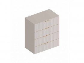 Комод с 4 ящ. «Тефия» (тефия/софт сантьяго) в Юном Ленинце - yunyj-leninec.mebel-nsk.ru | фото