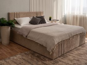 Кровать двуспальная 1,4м с подъем. мех. Леванте в Юном Ленинце - yunyj-leninec.mebel-nsk.ru | фото