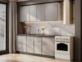 Кухонный гарнитур «Адель» 2,0м (нео) в Юном Ленинце - yunyj-leninec.mebel-nsk.ru | фото