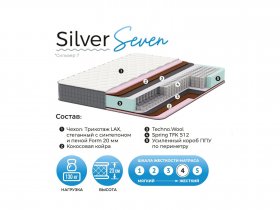 Матрас Silver Seven в Юном Ленинце - yunyj-leninec.mebel-nsk.ru | фото