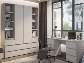 Модульная детская Люмо (кашемир) в Юном Ленинце - yunyj-leninec.mebel-nsk.ru | фото