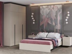 Модульная спальня Айри (кашемир) в Юном Ленинце - yunyj-leninec.mebel-nsk.ru | фото