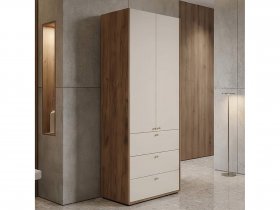Шкаф двухстворчатый c ящиками Орма в Юном Ленинце - yunyj-leninec.mebel-nsk.ru | фото