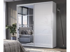 Шкаф-купе Крафт-6 2,0м (белый) в Юном Ленинце - yunyj-leninec.mebel-nsk.ru | фото