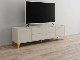 Тумба под ТВ Парус-13 (кашемир) в Юном Ленинце - yunyj-leninec.mebel-nsk.ru | фото